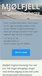 Mobile Screenshot of mjolfjell.no